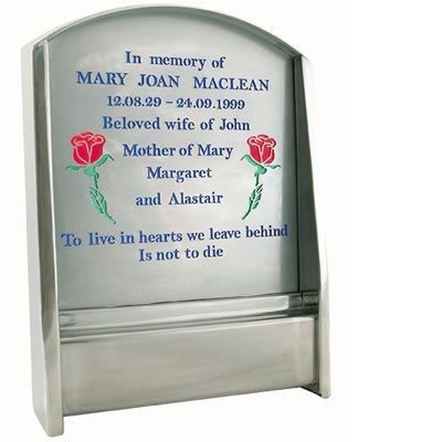 Stainless Steel Light Transmitting Headstone