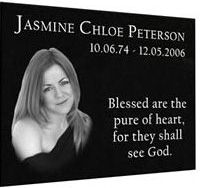 Laser Etched Black Granite Plaque Laser Etched Black Granite Plaque