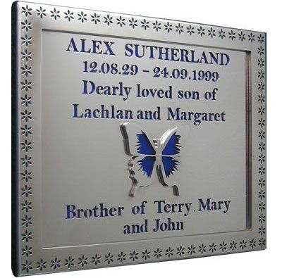 Stainless Steel Light Reflective Plaque