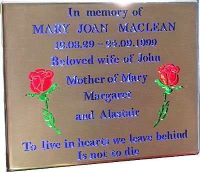 Stainless Steel Light Transmitting Plaque