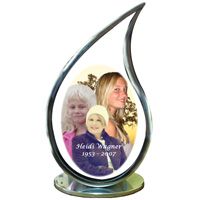Porcelain Inlaid Stainless Steel Urn