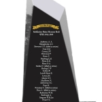 laser etched honor roll war memorial mckinlay