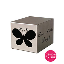 YAG Lasered Stainless Steel Urns