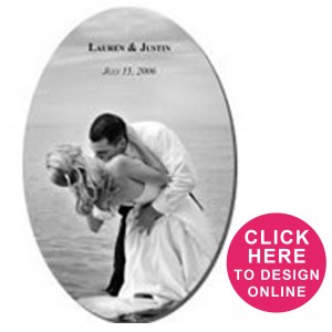 Oval Portrait plaque