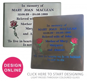 Design stainless steel plaques online