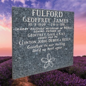 Buy Traditional Memorial Engraved Plaque