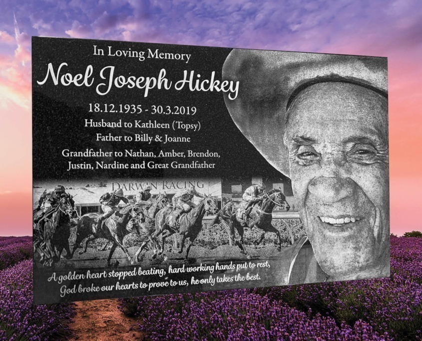 Laser Etched Granite Plaques Forever shining Memorials