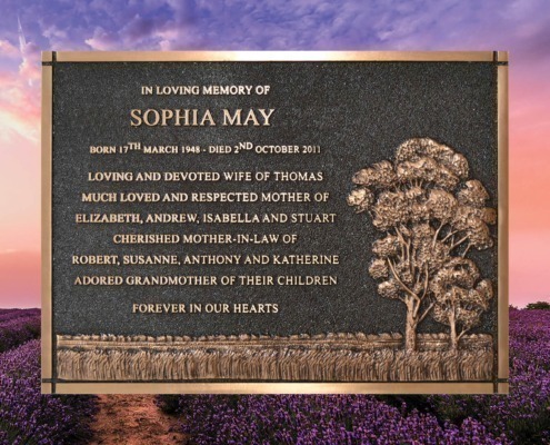 Bronze Memorial Plaques - Forever Shining