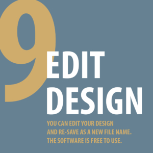 HOW TO DESIGN ONLINE STEP 9
